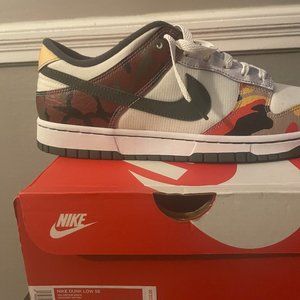 camo dunks men size 11